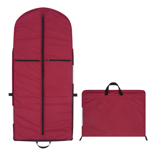 Red (bordo) Lancman BUSINESS travel bag